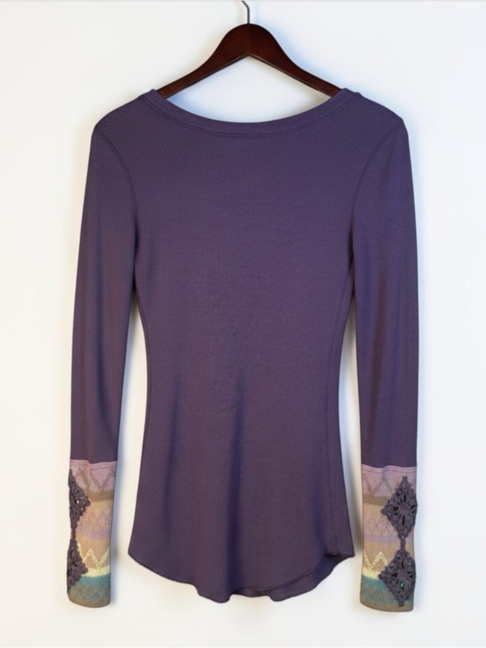 ASO Elena Gilbert Purple Thermal Top The Vampire Diaries Size Medium - Picture 6 of 7